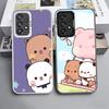 Bubu Dudu Cartoon Cute Soft Phone Case for Samsung A17 A16 A15 A14 A13 A57 A56 A55 A54 A53 A37 A36 A35 A34 A33 A26 A25 A24 A23 A
