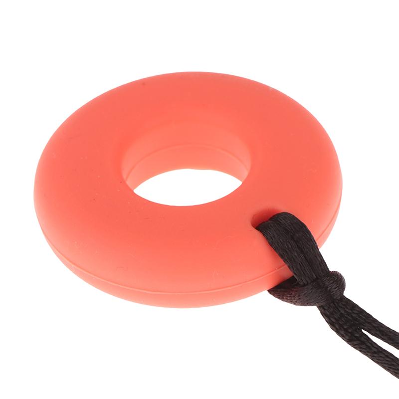 Inel Gingival Gogoașă pentru Bebi Silicon Mărgăritare de Mestecat Colier pentru Erupția Dentară Autism Mușcat Mestecat Îngrijire Bebi Fără BPA