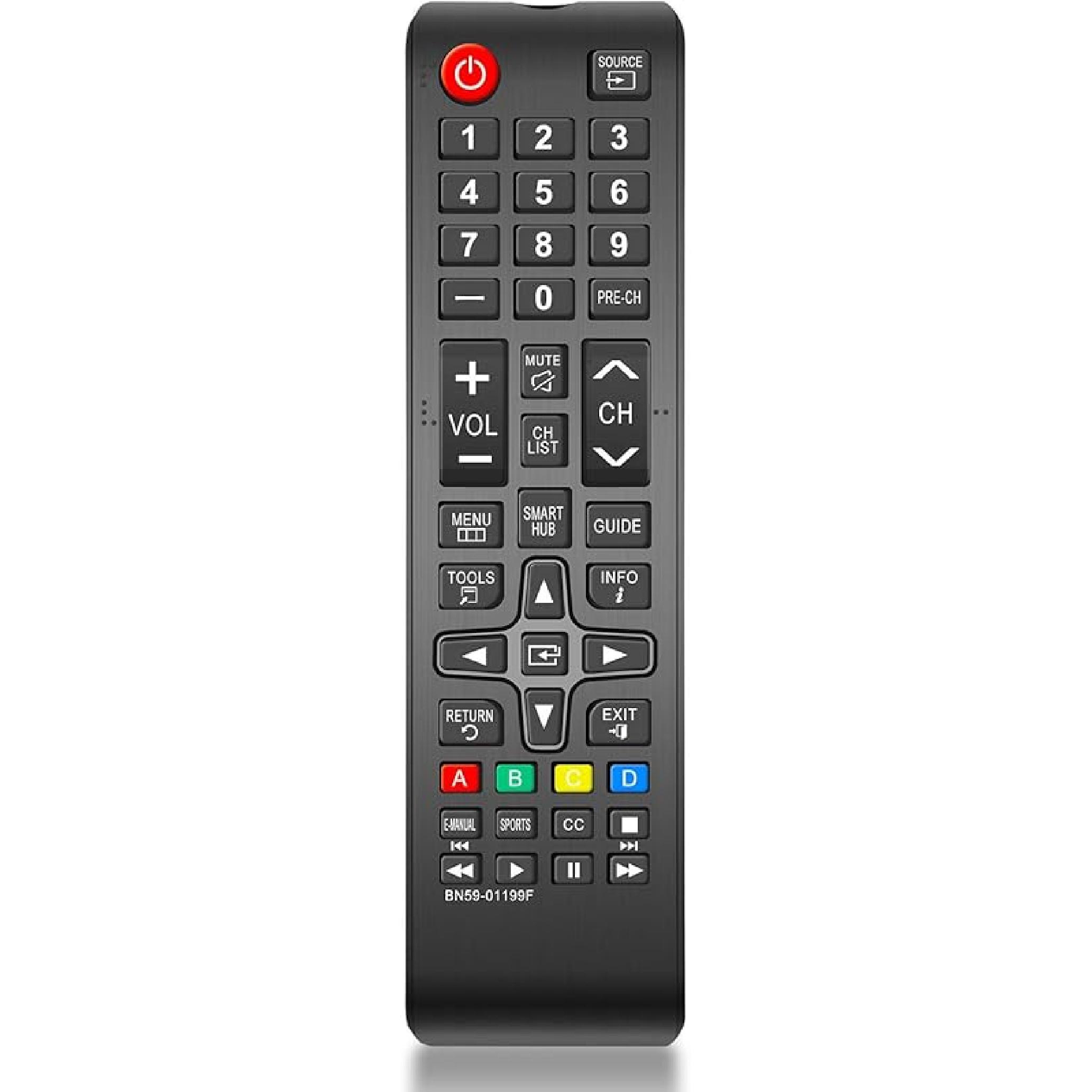 Universal Remote Control – Specific for Samsung Smart TV – Samsung Remote Replacement for LCD LED HDTV 3D Smart TV - Durable and Sleek - Smart Pack of 1