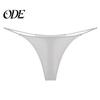 Breathable Thong Women's G-String Sexy Low Rise T-back Tangas Hipster Stretchy G-string Underwear Seamless No Show Panties Stretch Briefs