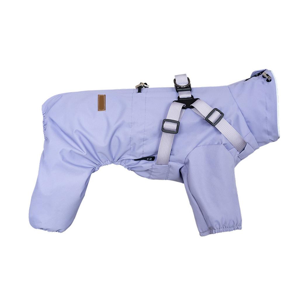 Pet Dog Raincoats Suitable for Large Medium and Small Dog Clothes Windproof and Waterproof Puppy Rainwear