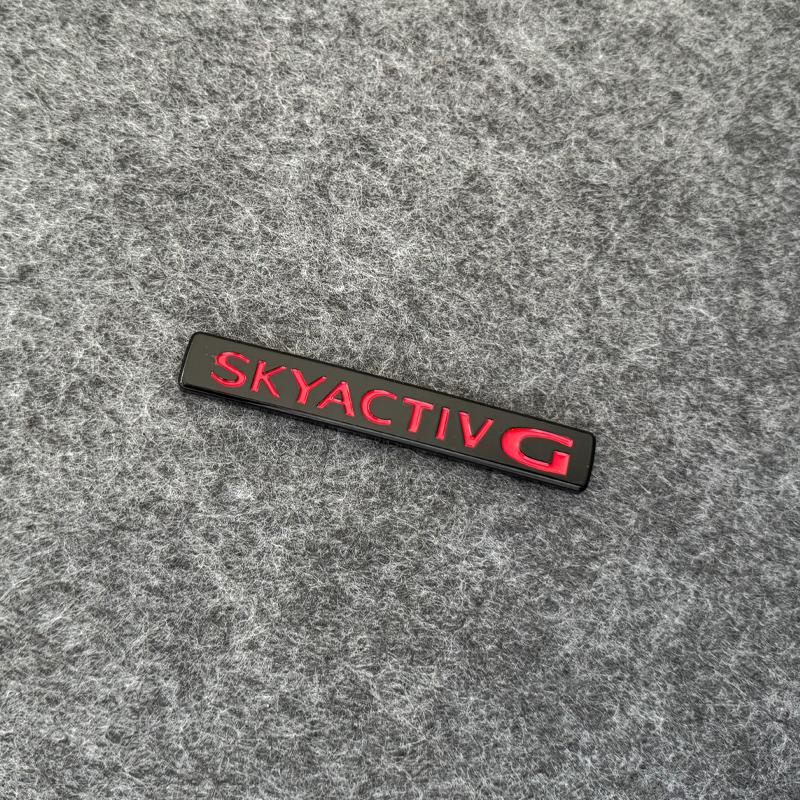 3D MX-5 SKYACTIV TECHNOLOGY SKYACTIV G Emblem Badge Set, ABS Plastic Replacement Car Sticker Decal for Mazda Miata MX5 NC ND NA