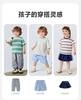 Mini Balabala Boys and Girls Short Sleeve T-shirt Soft and Breathable Baby Top 2026 Summer