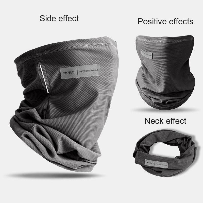 1 Pair Sunscreen Arm Covers UV Resistant Face Masks UPF50 5-degree Body Feel for Outdoor Cycling and Basketball Sports