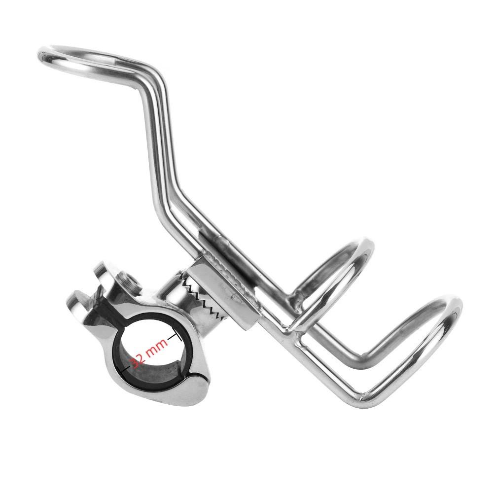 32mm Pole Bracket 25mm Support Base Antirust Fishing Rod Rack Fishing