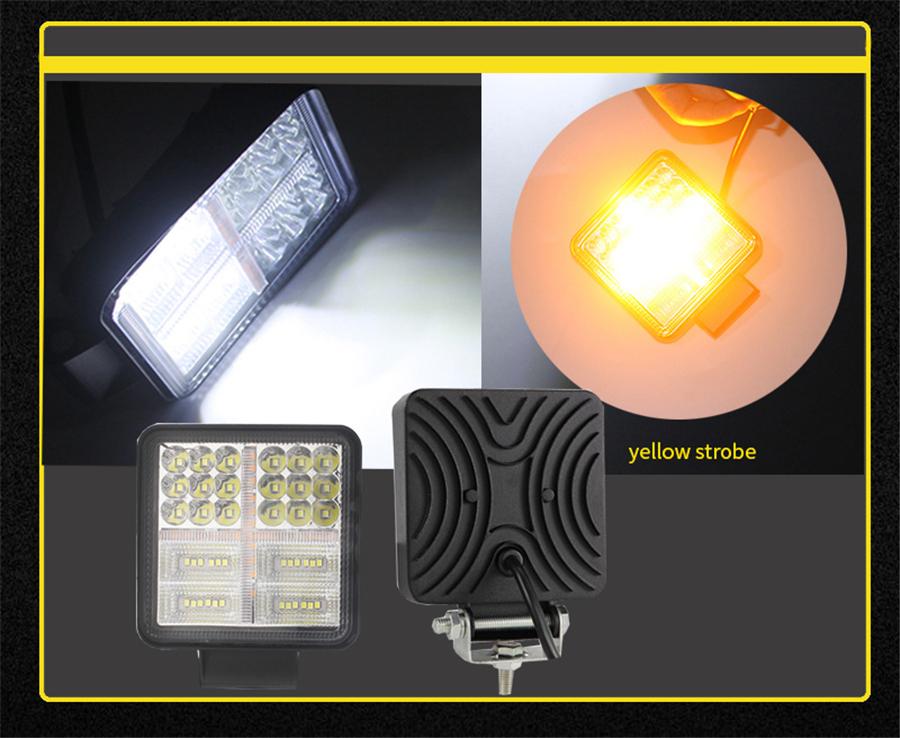 LED Arbeitsscheinwerfer 354W 4 Zoll Spot Flutlichtleiste Offroad 4x4 Zubehör Combo 12 Volt LED Scheinwerfer für LKW SUV Boot 3000K 6000K Lampen