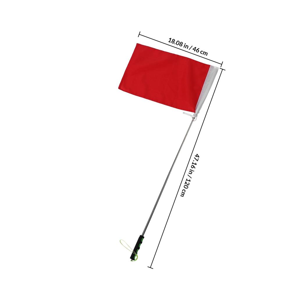 Handheld Tour Guide Flag Adjustable stick for Kids School Excursions Outdoor Sports Events Visible Signal