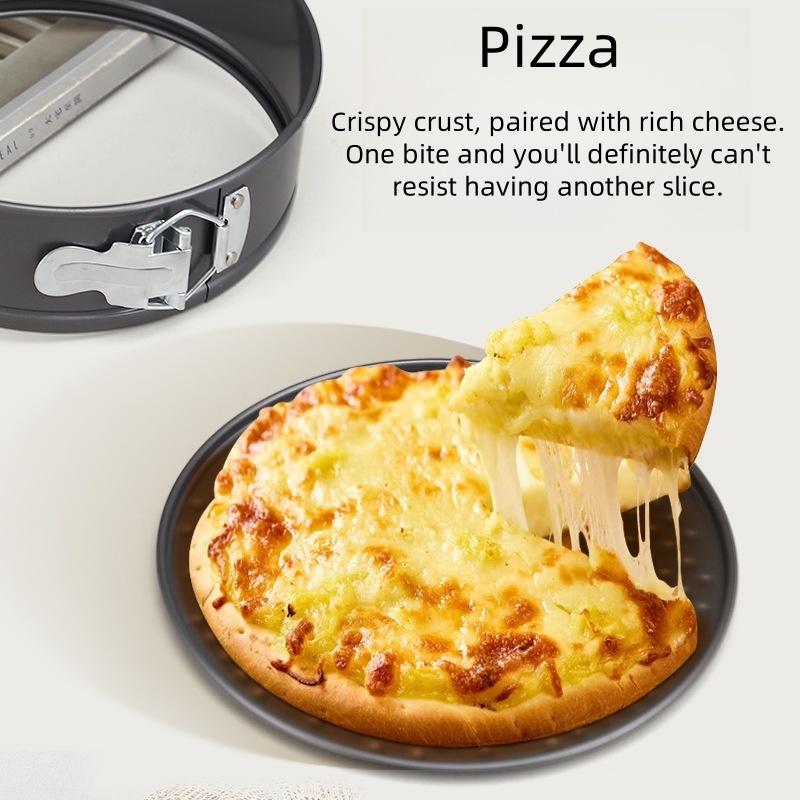 6 Size Carbon Steel Cakes Molds  Removable Bottom Round Mold Cake Baking Pans Non-Stick Cake Mould Kitchen Cake Tool Tray Set