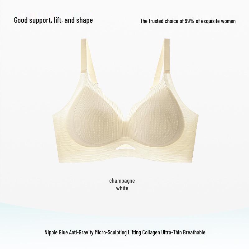 Ultra-Thin Seamless Wireless Bra - Soft, Breathable, and Comfortable