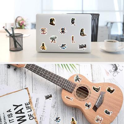 500PCS/Roll Tung Tung Sahur Stickers Abstract and Funny Animals Stickers Accounting Materials Decoration Stickers DIY Seal Tape