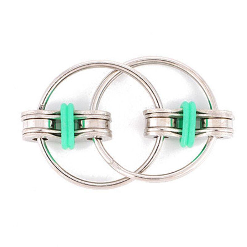 Charming Autism Adhd Anti-stress Adult Toys Key Ring Hand Bearing Tri-spinner Toy