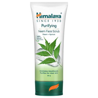 Herbals Purifying Neem Face Scrub 50g Pack Natural Skin Exfoliator for Clear Smooth Skin