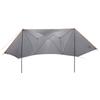 Car Canopy Grey and Orange 350 X 250 Cm Polyester and Steel