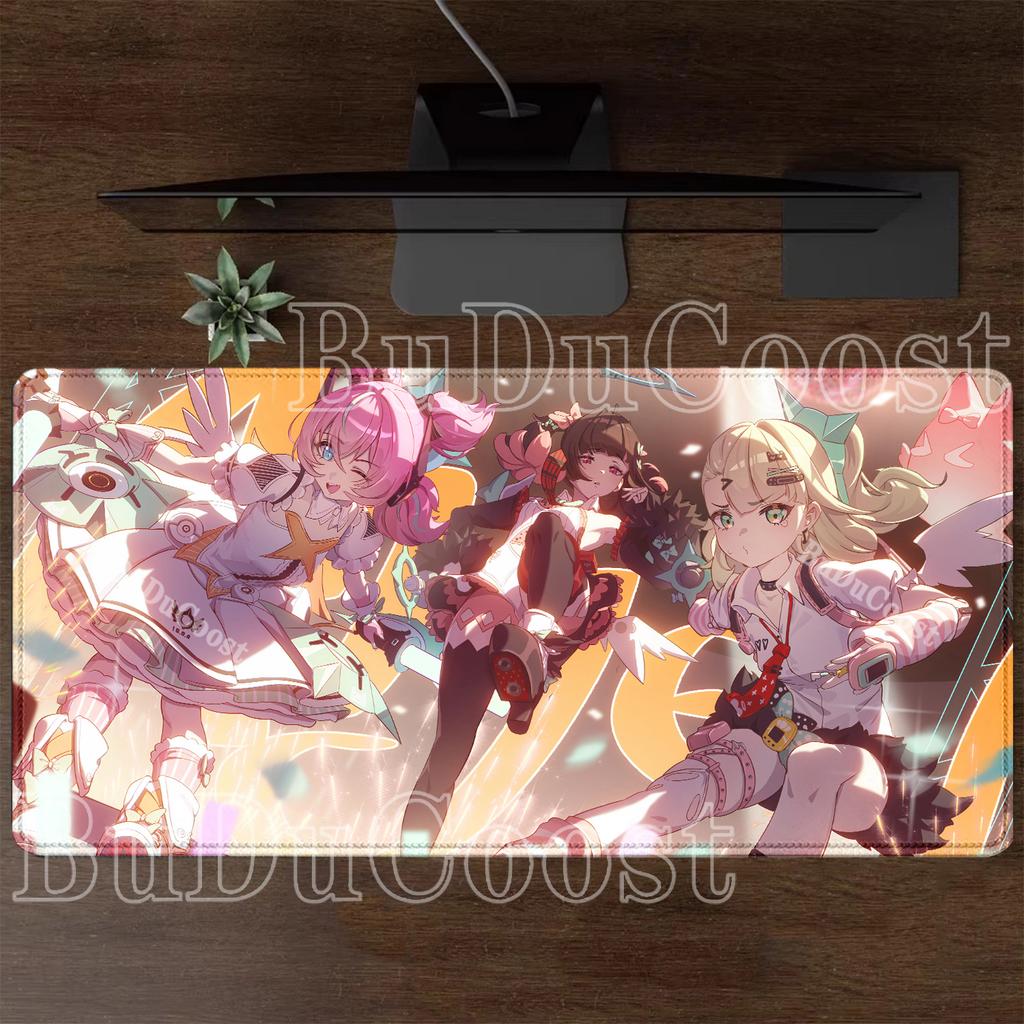 High-definition Printing Aria Sunna Nangong Yu AOD Angel Phantom Mouse Pad Keyboard Zenless Zone Zero ZZZ Anti-slip Anime Girl Desk Mat