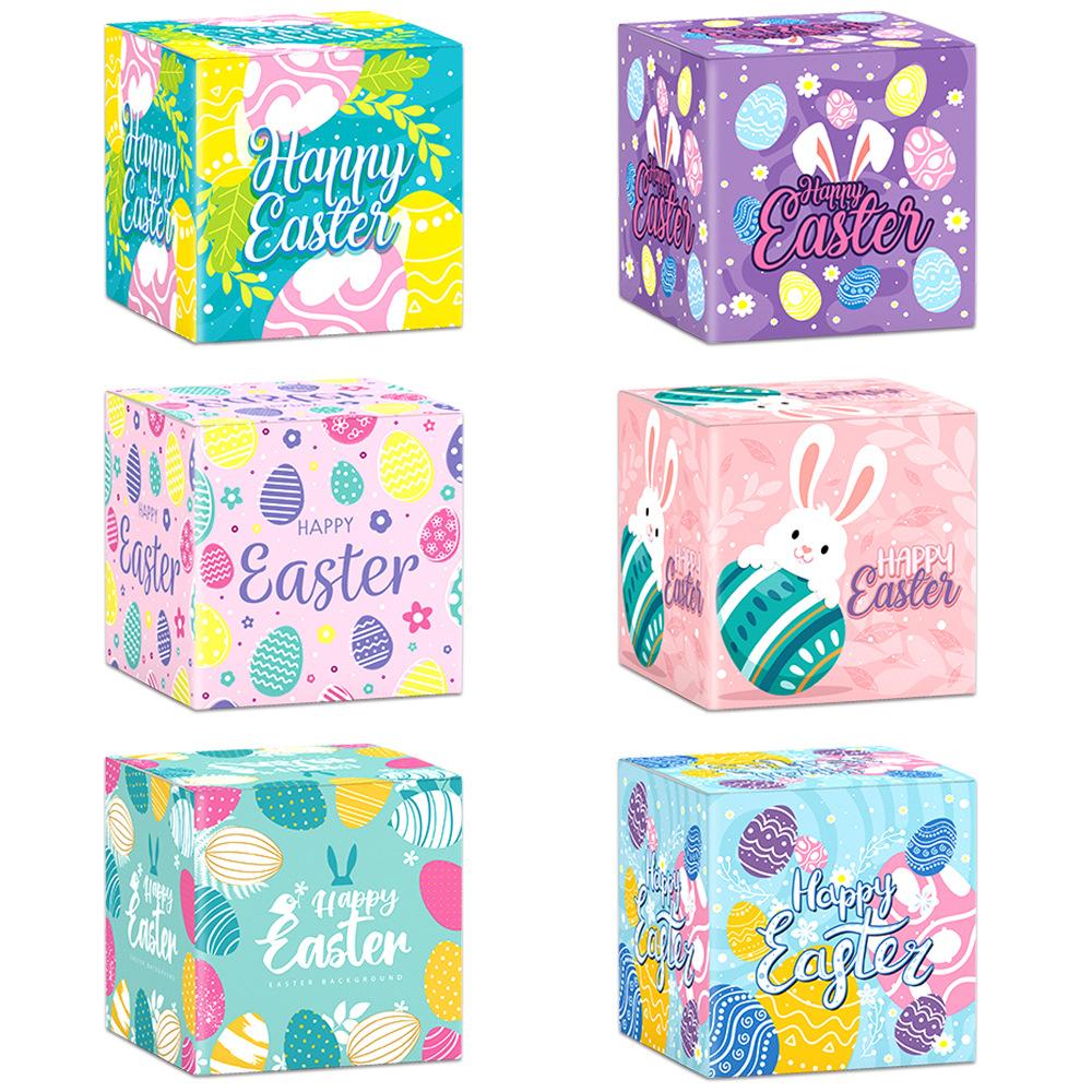 New Styles, Easter, Cartoon, Cute Rabbit, Candy and Snack Packaging Boxes, Party Decorations, Gift Boxes, Holiday Supplies