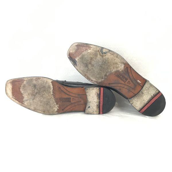 Hergestellt in Deutschland Lloyd Swirl Moc Leder Anzugschuhe Herren 10.5 29.0 Schwarz(GEBRAUCHT)