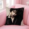 Finn Wolfhard Kissenbezug Muster Bedruckter Kissenbezug für Wohnzimmer Sofa Kissenbezug & Schlafzimmerdeko
