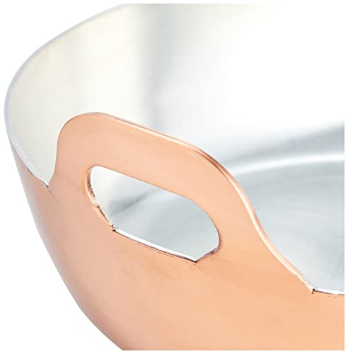 Endo Shoji Commercial Frying Pan, 33cm, Copper, Made in Japan, AAG08033