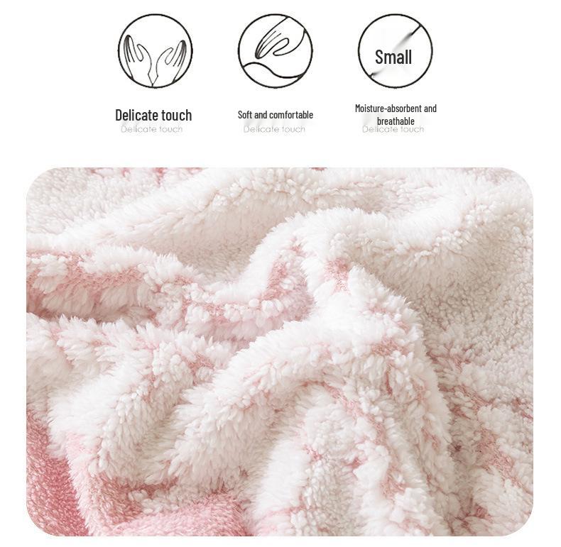 2025 Two-Tone Cationic Jacquard Blanket: Fresh, Stylish Stripes