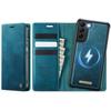 For Samsung Galaxy S22+ 5G Case CASEME C49 Compatible with MagSafe RFID Blocking Detachable Wallet Leather Phone Cover