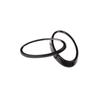 2pcs/set Car Gloss Black Front Rear Logo Surrounding Ring Exterior Decoration Accessories For Subaru XV