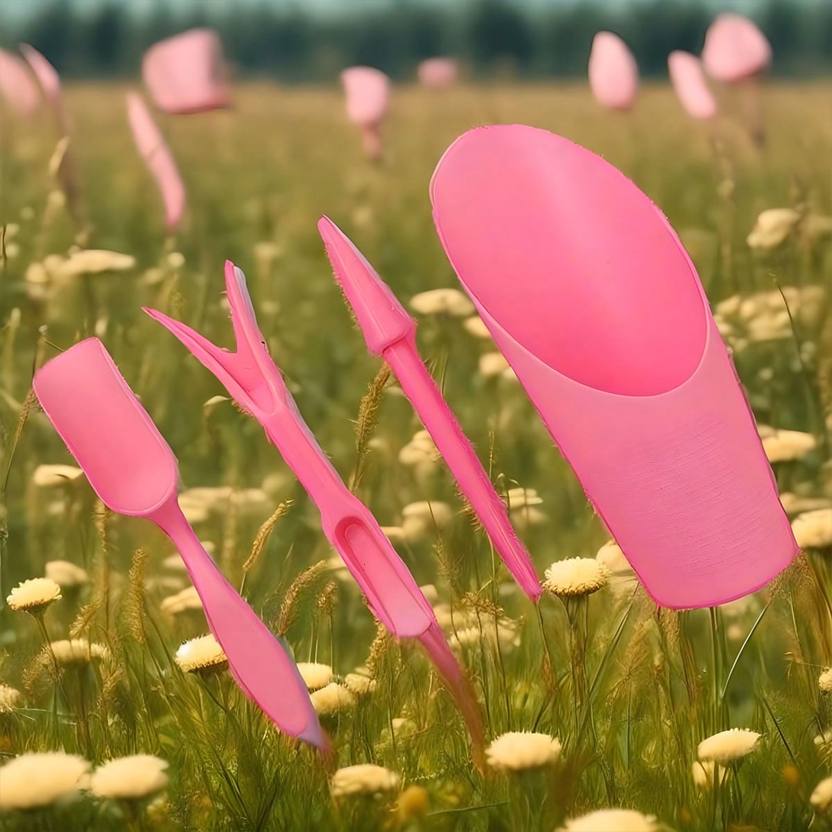 

4pcs/Set- Succulent Tools, Mini Garden Tool Set, Transplant Tool Set, Succulent Care Kit For Succulents Miniature Gardening Plants 4pcs/set