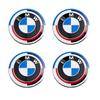 RTJF7 4Pc 68mm 56mm Wheel Center Caps Emblem Badge 50th Anniversary For BMW M Emblem E46 E36 E34 F10 E90 F30 E60 F30 E53 E30 E92 E87