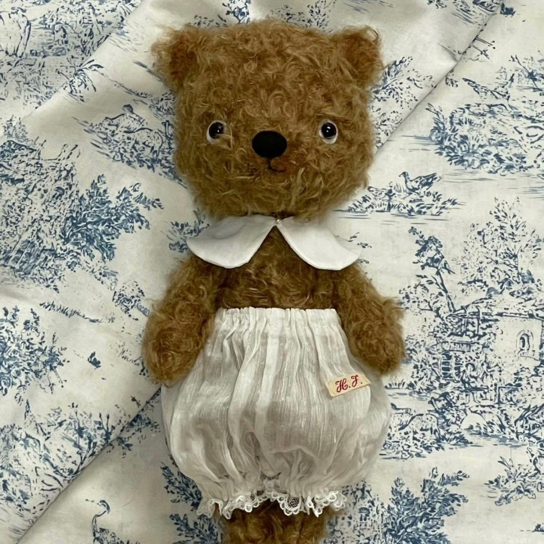 

[USED] Fluffy Teddy Bear, Teddy Bear Plush Toy, Handmade by Overseas Artists, Bear