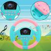 Baby Educational Copilot Steering Wheel Music Children Intelligent Toy (Pink Blue)