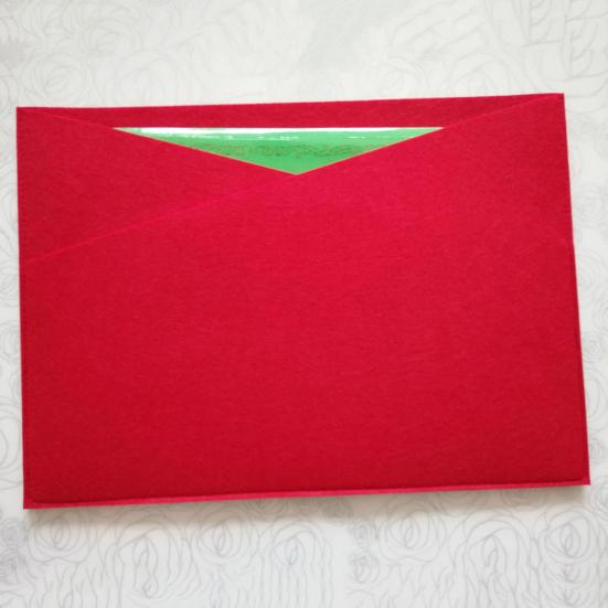 Felt Envelope A4 File Pocket Document Bag Holder Organizer School Office Supply