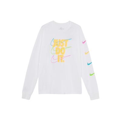 Brandmarks JDI Casual Long Sleeve T-Shirt Men Tops White DB6189-100