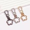 1Pcs Flower Spring Buckle Cute Keychain Purse Bag Charm Pendant Accessories For Women Purse Bag Decoration