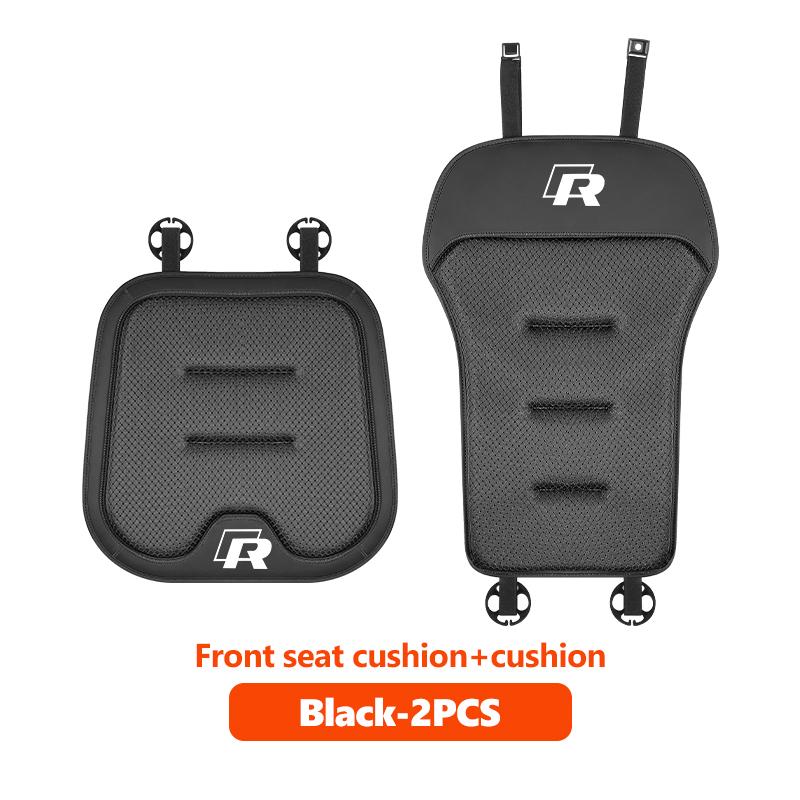 For Volkswagen VW Car Seat Cushion Perforated Breathable Car Cushion Accessorie Golf Polo 4 5 6 Passat B5 B6 B7 CC Jetta Tiguan QR9