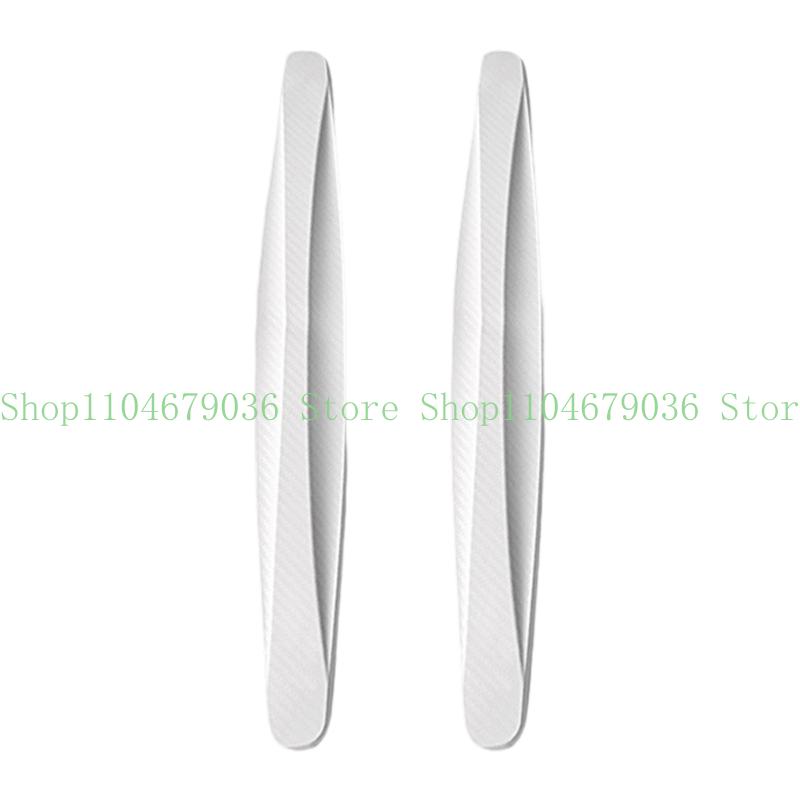 652F Car Door Guard Scratch Protector Anticollision Corner Bumper Strips белый