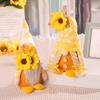 Sunflower Farmhouse Gnome Plush Decor:Cute Couple Soft Dolls,Durable Home Tabletop/Bookcase Ornament,Perfect Festival Gift&
