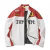 Unisex Vintage Motorcycle Leather Jacket Racing Street Riding Warm Anti-Static Nylon Fabric S-XL Available