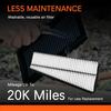 Engine Air Filter Compatible WithTacoma (2005-2015), 4Runner (2003-2009), Tundra (2005-2011),FJ Cruiser (2007-2009)- V6 4.0L- Replace#