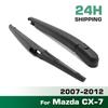 Wiper 14" Rear Wiper Blade & Arm Set Kit For Mazda CX-7 2007 - 2012 Windshield Windscreen Tailgate Window Rain Brush
