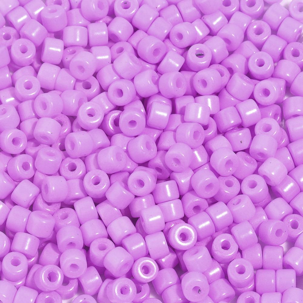 Multicolor 6mm Czech Glass Beads Cylindrical Loose Seed Rice Bead for Jewelry Making Bracelet Necklace Beading Supplies