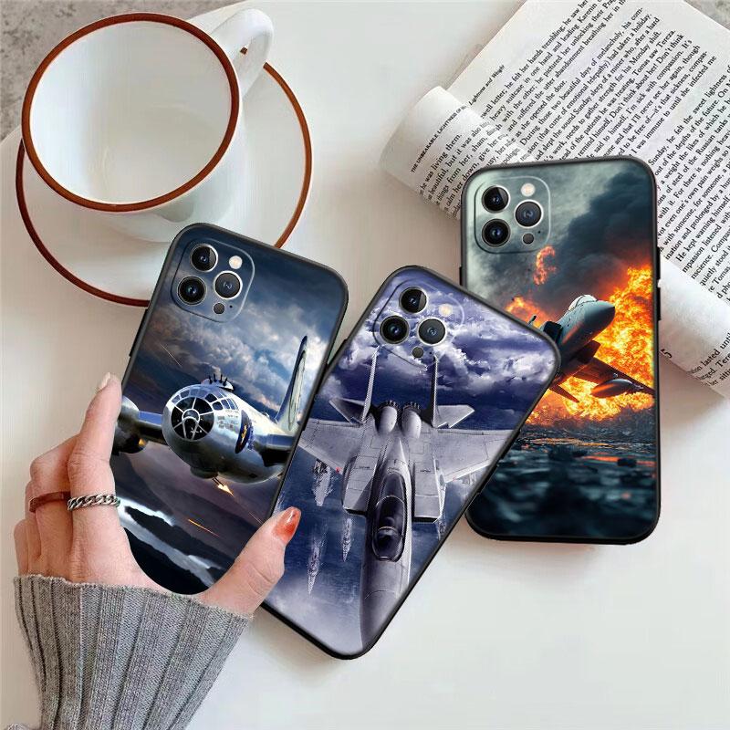 Strategic bomber aircraft New High-End Shell Phone Case for Xiaomi Poco C40 C50 C51 C55 C65 C71 C75 F3 F5 F6 F7 M2 M3 Pro Ultra