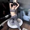 Sexy Open Cut Split Body Erotic Lingerie Women Ice Yoga Pants Fun Sportswear Female Underwear Clothing Sex Shop