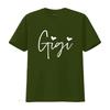 Womens Gigi HearT T Shirt for Grandma Cute Funny  Tops vintage Washed Top For Everyday Wear designer clothes Casual Comfortable