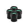4Pcs Aluminum Alloy Car Tire Cap Stylish Car Logo Wheel Valve Caps for Land Rover Range Rover Discovery Guardian 4 Freelander 2 NG6