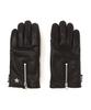 Schott Winter Zip Gloves, Men's, Size S, 010, Black, 782-4970044