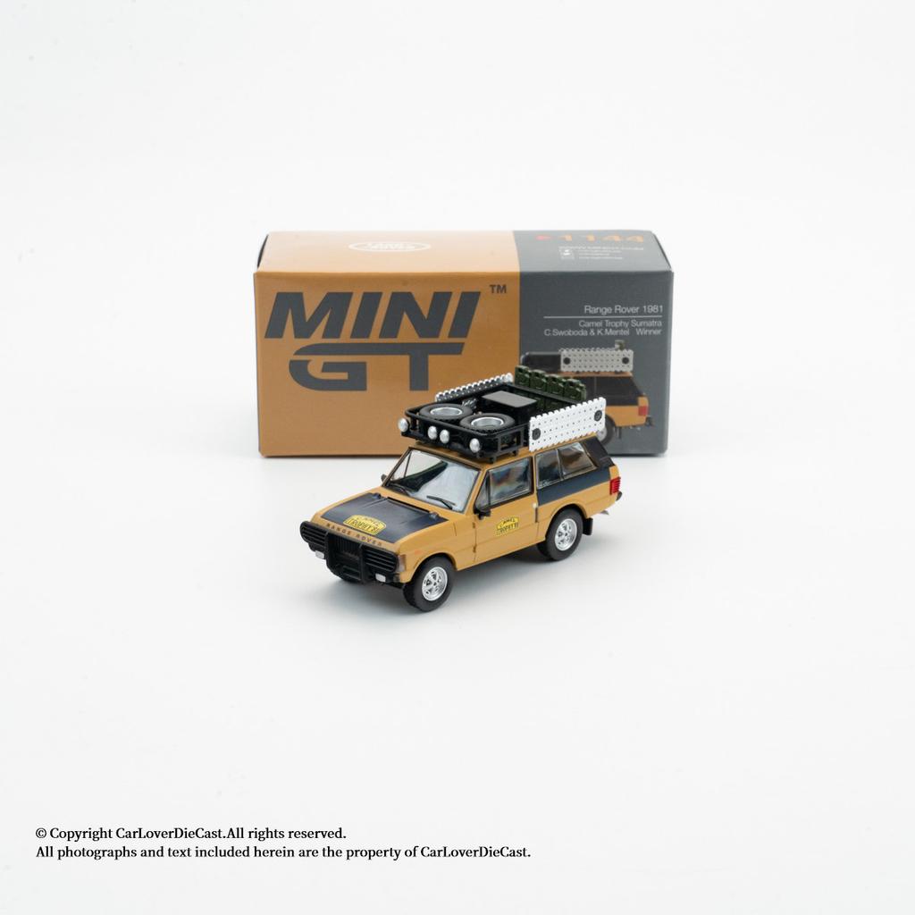 In Stock Mini Gt 1:64 Gr Supra Range Rover 1981 Camel Aventador Mustang Fairlady Z Nsx Diecast Model Car Model Toy