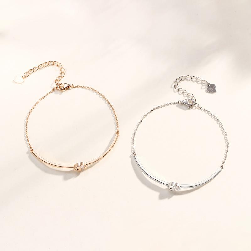 Rose Bracelet Small Fish Animal Crystal Bracelet Small Fresh Temperament Transfer Bracelet Adjustable