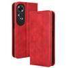 For Oppo A60 4G Leather Case Magnetic Closing Phone Cover with Wallet