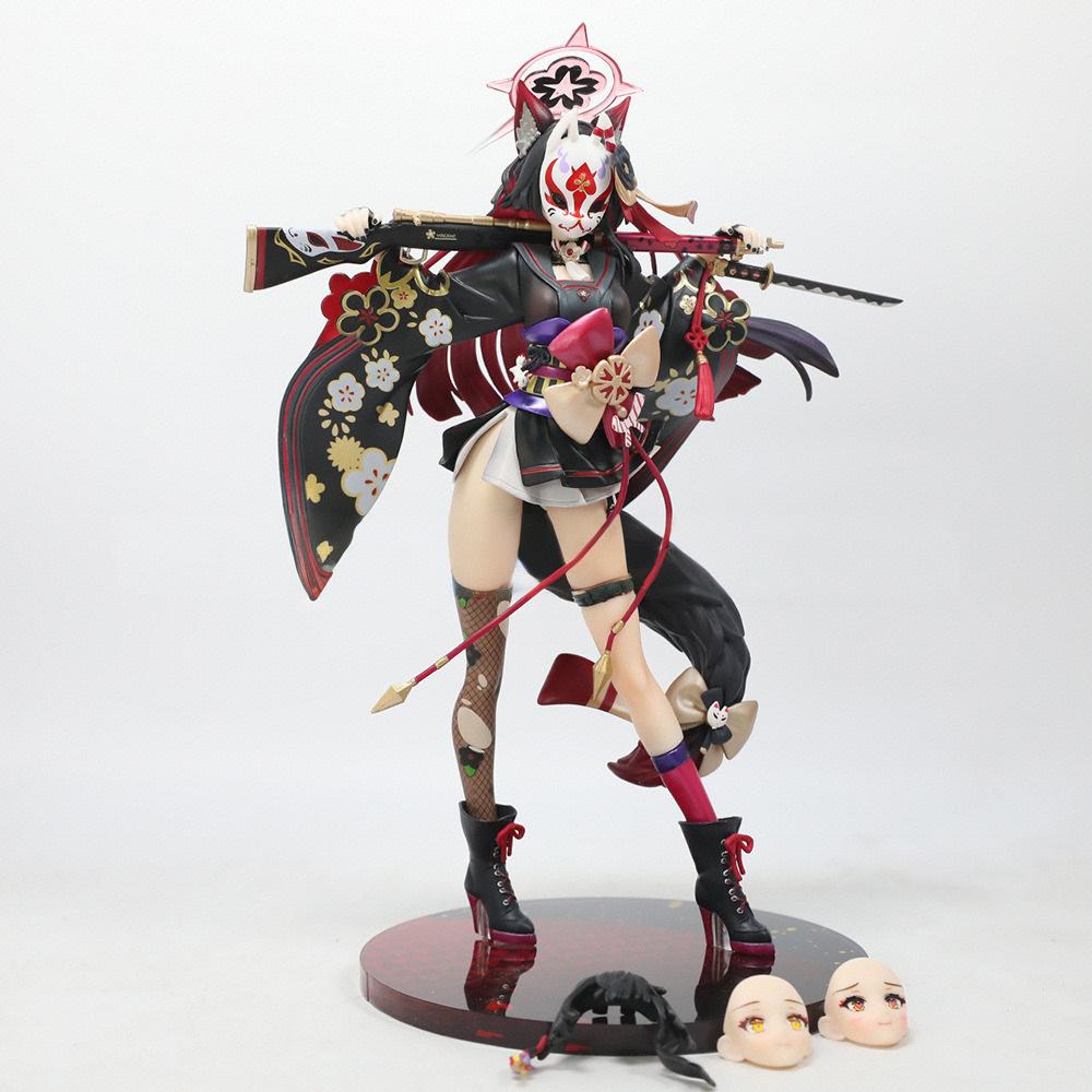 

25 см Blue Archive Вакамо Масштаб 1/7 ПВХ Фигурка Аниме Фигурка Модель Игрушки Коллекционная Кукла Подарок