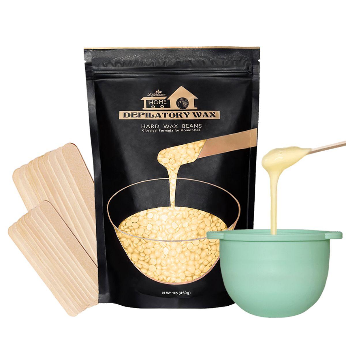 Lifestance Hard Wax Ivory 450g Starter Kit