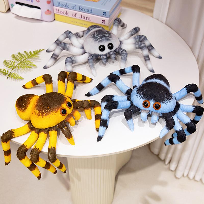 Printed Spider Doll Pillow Plush Toys Children's Company Gift Funny Prank Doll